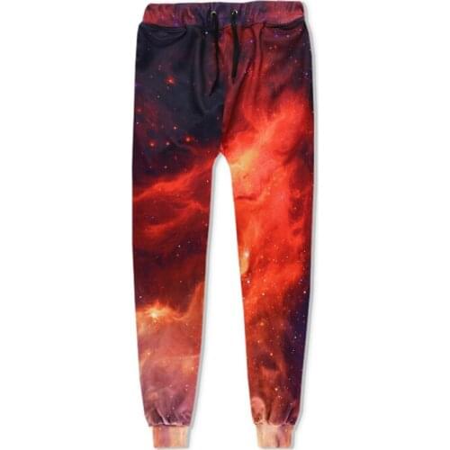 Funny 3D Flame Print Jogging Pants Men 2020 Brand New Streetwear Casual Joggers Sweatpant Men Hip Hop Sports Sweatpants Trousers