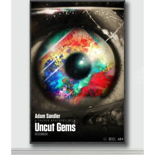 NJ291 Uncut Gems Movie 2 Silk Posters and Prints wall art Art Poster Home Decor