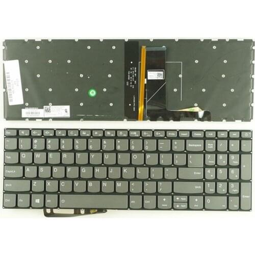 NEW US Keyboard for Lenovo IdeaPad 520-15 520-15IKB US laptop keyboard black with backlight