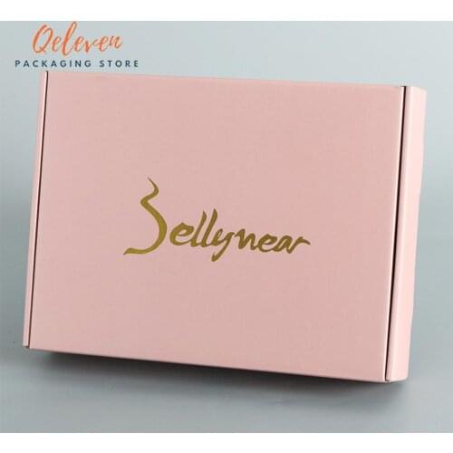 Shipping boxes Custom printed logo gift box packaging Wigs Scarf paper box for clothing Cardboard Box Dress Corrugated Box
