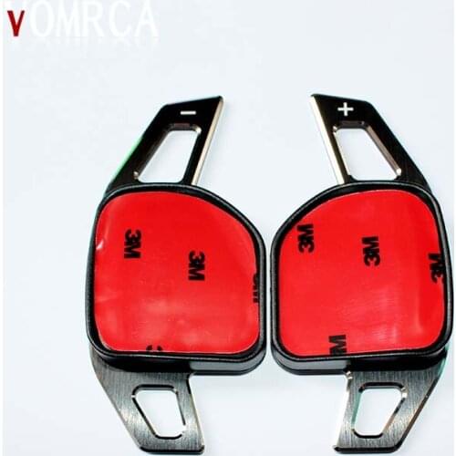 Popular car steering wheel extension shifters shift aluminum shift paddles for AUDI A3 S3 A4 S4 B8 A5 S5 A6 S6 A8 R8 Q5 Q7 TT