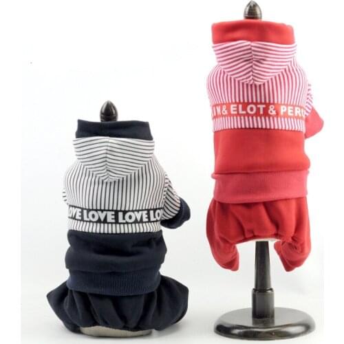Warm Winter Dog Coats Soft Cotton Fleece Wear Autumn Jackets Winter Coats Hoodie Small Pets Suppliers Clothes Christmas