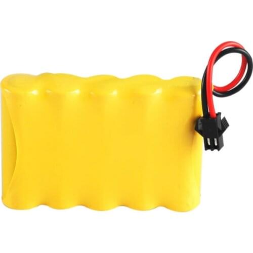 1/2/4/8pcs 6V Volt 2000mAh Ni-Cd Battery Pack (5 Pcs AA Battery) Rechargeable For RC Boat Car Vacuum Cleaner Sweeping Machines