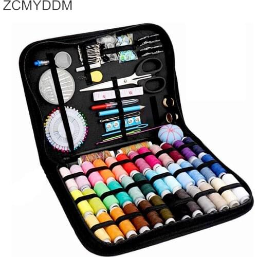 ZCMYDDM 183Pcs Sewing Box Multi-function Travel Sewing Kit for Stitching Embroidery Craft DIY Sewing Supplies