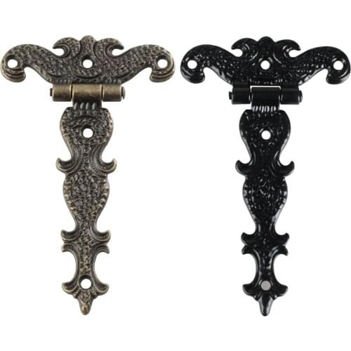 Door Connector Durable Furniture Home Holes Home Door Hinge European Style Wood Box Drawer Zinc Alloy Hinge Decor