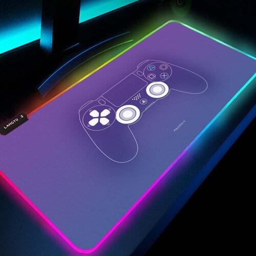 Game Pad for Games Pc Kawaii Gaming Desk Decoration Computer Mouse Pad Cute Play Mat Keyboard Backlit Mat Custom Mouse Mat Rgb