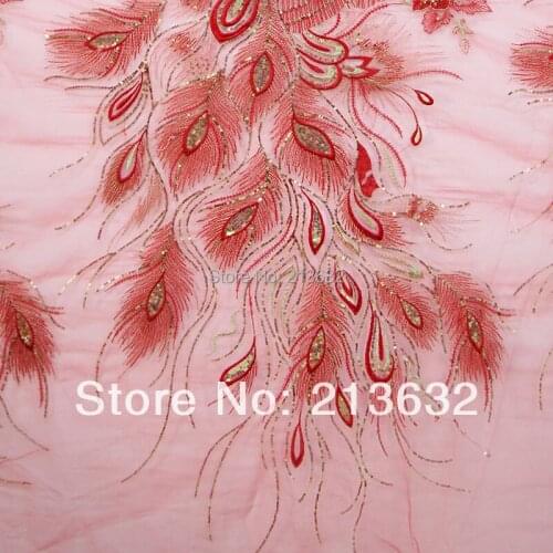 POz34 textiles boutique Phoenix sequins embroidery apparel fabrics home textiles Phoenix Sequin embroidery computer cloth tulle