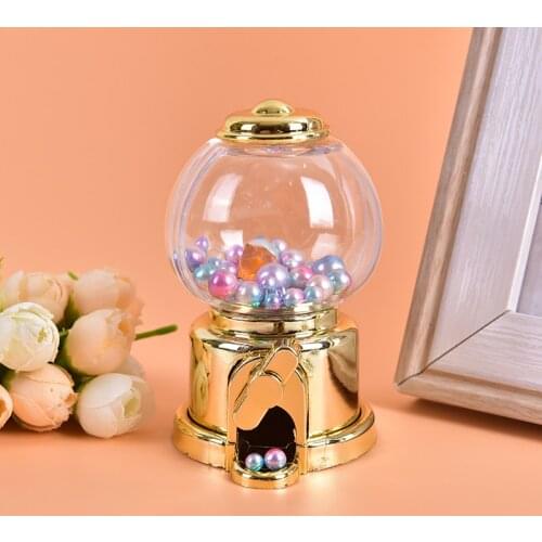Creative Sweets Mini Candy Machine Bubble Toy Dispenser Coin Bank Kids Toy Warehouse Price Christmas Birthday Gift