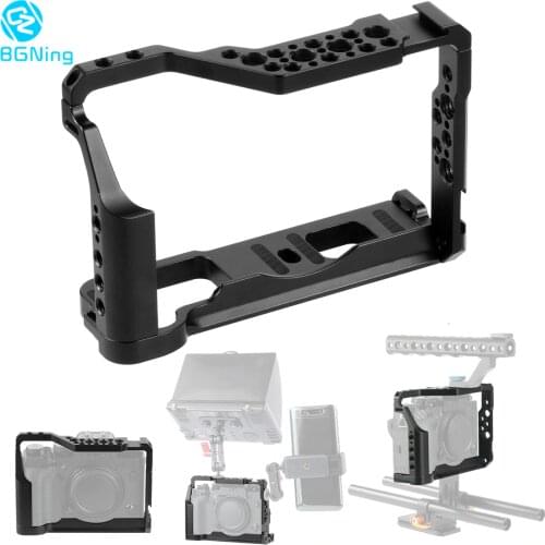 BGNing Camera Cage Rail Rod Clamp Follow Focus System Support for Fujifilm X-T3/XT3/XT2/X-T2 Stabilizer 15mm Photo Studio Part