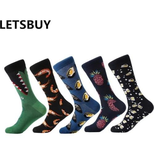 LETSBUY Men's Knee-high Socks