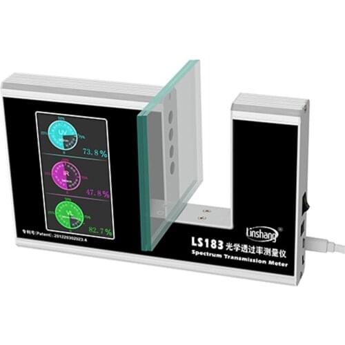 LS183 Spectrum Transmission Meter Measure Display UV VL And IR Transmission Simultaneously Self-contained