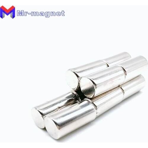 60pcs 10 x 20 mm Luggage decoration D10*20 mm magnet small super strong cylinder bar rare earth neodymium magnets 10x20 D10x20mm