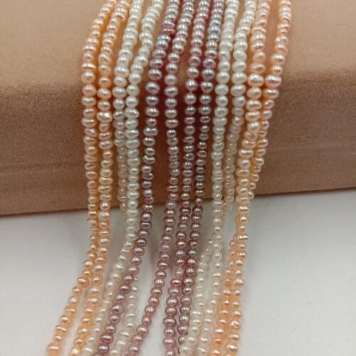 2-3 mm MINI FRESHWATER near round PEARL BEADS,100% NATURE freshwater pearl material with near round shape-AA quality-2-3 MM