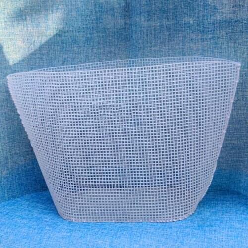 Bucket Bag Auxiliary Knitting & Weaving Plastic Mesh Sheet for Cloth Yarn Ribbon DIY Accessories Easy Knit Helper