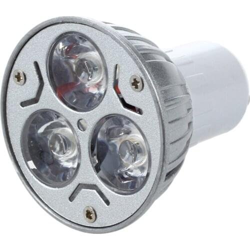 WSFS Hot GU10 LAMP LIGHT BULB has 3 LED WARM WHITE 3W 5W 12V