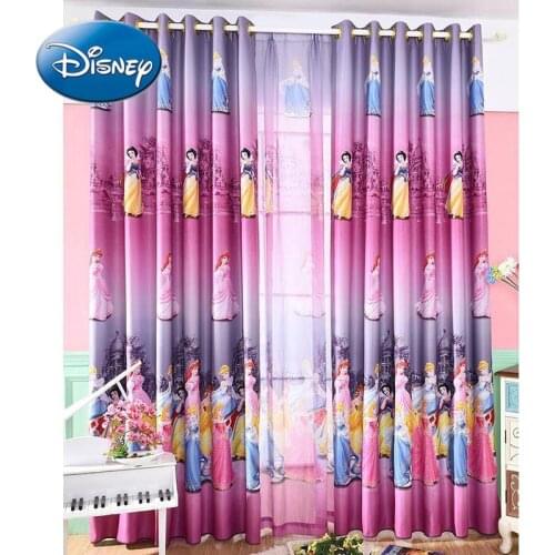 Disney Schneewittchen Green Blackout Curtains Cute Cartoon Children Bedroom Princess Curtains