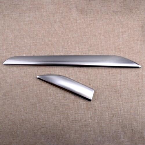 1 Set ABS Silver Interior Dashboard Strip Trim Left Hand Drive Only Fit for Subaru Forester SK 2021 2020 2019