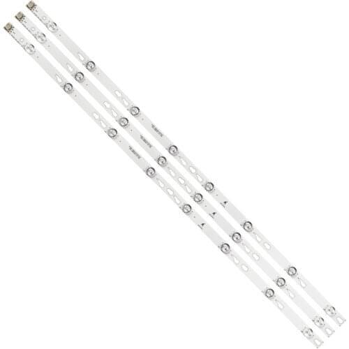 3 pcs led backlight for tcl 40 tv l40f3303b l40f3301b l40f3800a screen lvf400ss0te2v2 Strip bar TOT_40F3800_3X8_3030C-V1