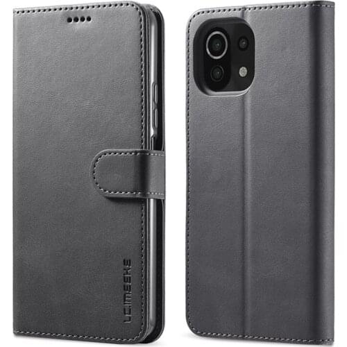 Xiaomi Mi 11 Case Flip Magnetic Phone Case For Hoesjes Xiaomi Mi 11 5G Case Leather Vintage Wallet Case On Xiaomi Mi 11 5G Cover