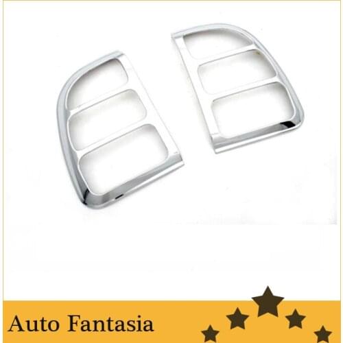 Chrome Tail Light Cover for Toyota Rav4 96-00 -Free Shipping