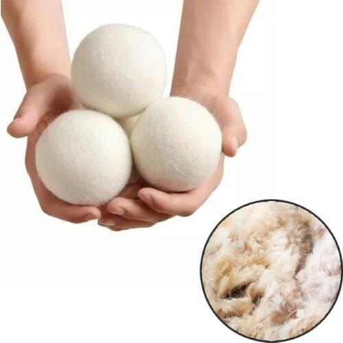 Hot Wool Dryer Balls Reusable Softener Laundry 5cm Laundry Ball Home Washing Balls Wool Dryer Balls Washing Machine accessories