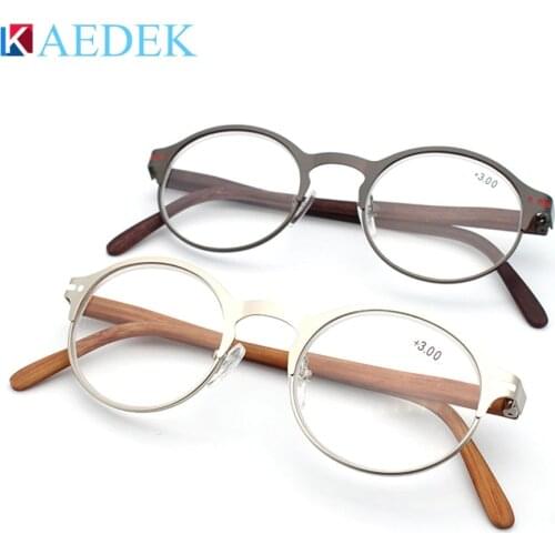 2021 NEW Seemfly Wood Grain Reading Glasses Men Women Progressive Multifocal Presbyopic Eyeglasses Near Far Sight Eyewear