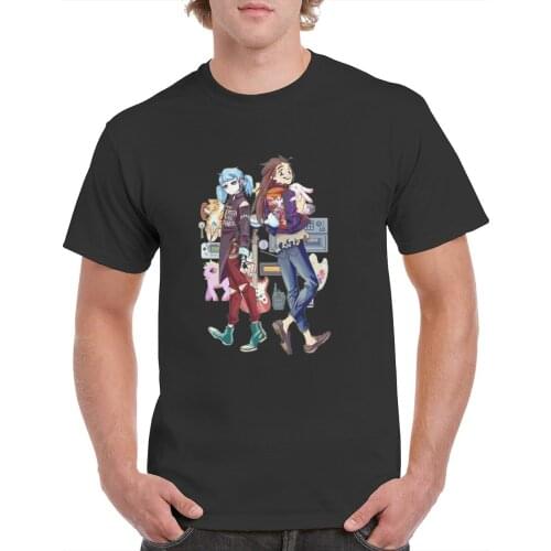 Tops Cartoon Sally face T-shirt Mens Summer Cotton Short Sleeve casual T Shirt for male comfortable top tees