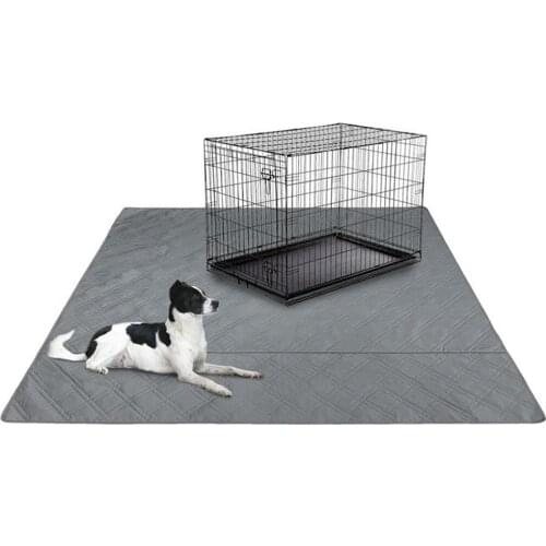 Anti-Dirty Dog Bed Mats 600D Oxford Waterproof Leak-proof Dog Pad For Fence Pet Antiseep Carpet Supplies For Dog Cat Cage