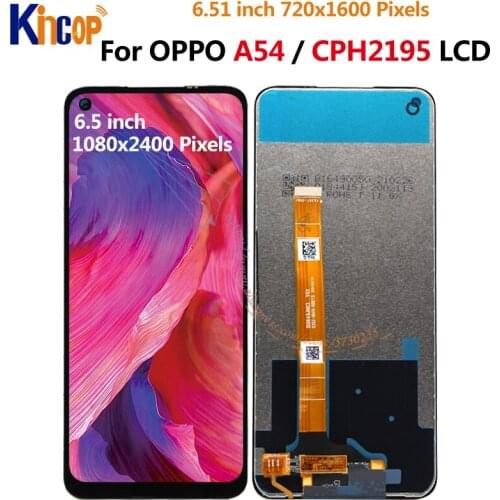 Original For OPPO A54 5G LCD Display Touch Screen Digitizer Replace For Oppo Realme A54 5G LCD Realme A54 5G CPH2195 Display