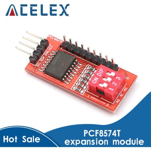 PCF8574 PCF8574T I/O For I2C IIC Port Interface Support Cascading Extended Module For Arduino Expansion Board High Low Level