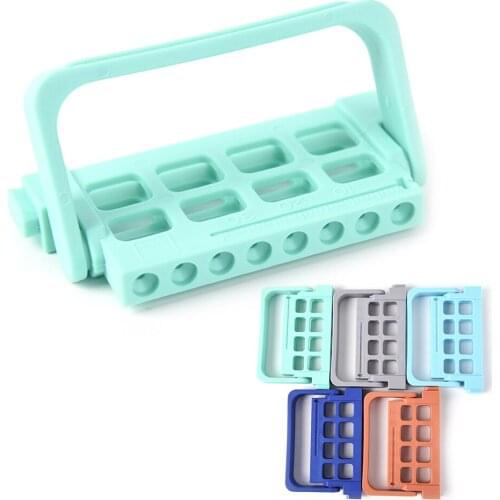 1Pc Plastic Dental Bur Holder Autoclavable Dental Lab Instrument Endo Dispenser Endodontic File Drill Stand Holder