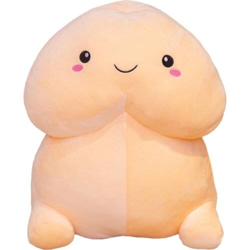 10-50cm New Funny Real Life Penis Plush Toys Pillow Sexy Soft Stuffed Cushion Simulation Lovely Dolls Kawaii Gift for Girlfriend