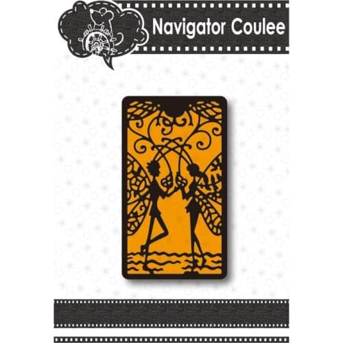 New cutting die for 2021 Flower Fairy Star Coin Card Scrapbook Embossed Template DIY Decorative Card Making Creative Photo