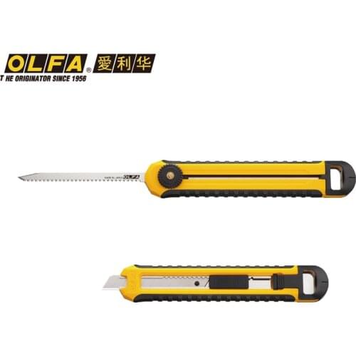 Olfa Key hole cutter with saw blade and ratchet-lock utility knife (CS-5) OLFA 217B/CS-5 SWB-5 MTB-10B