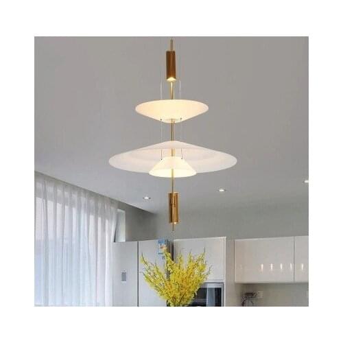 Nordic Modern Gold LED Pendant Lights bedroom dinning room kitchen hanglampen voor eetkamer E27 LED Lamp Edison Light Bulb