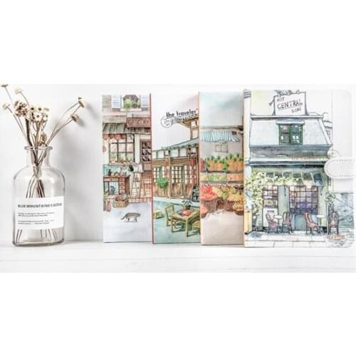 Cheng Jia Brand Creative Thickening Magnetic Buckle Notebook Fresh Color Edge This Diary Simple Color Page Handbook Notebook