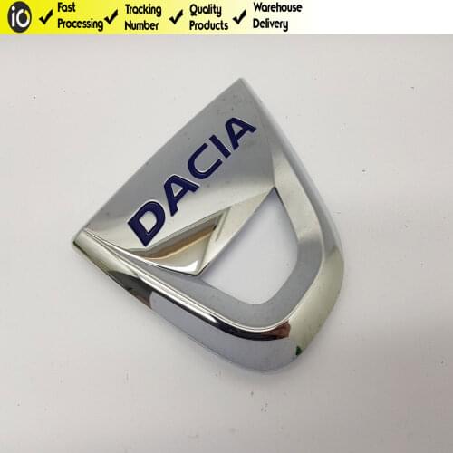 Trunk Logo Trunk Badge Rear Emblem For Dacia Lodgy Sandero 2 Duster 908894079R High Quality Parts Fast Shipment From Warehouse