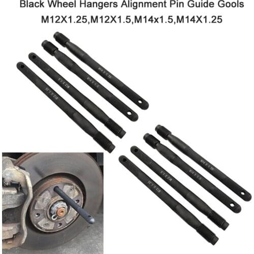 8Pcs Wheel Hanger Alignment Pin Guide Tool Wheel Lug Bolt Automotive Mechanic Tool Wheel Mounting Guide Bolt Car Accessories