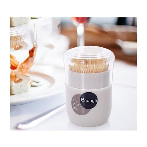Household toothpick box plastic toothpick holder portable toothpick box simple creative toothpick box