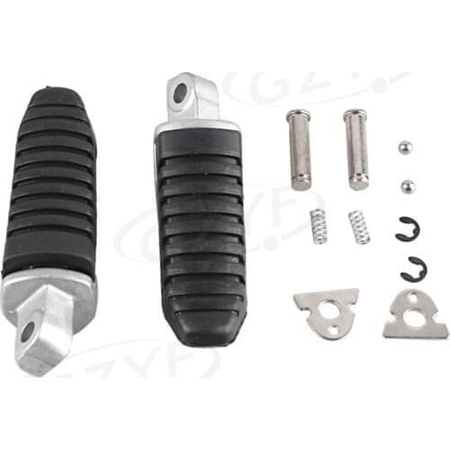 CNC Motorcycle Rear Passenger Foot Pegs Footrests Footpegs for Hayabusa GSX1300R 2008 2009 2010 2011 2012 GSX650 GSX1400