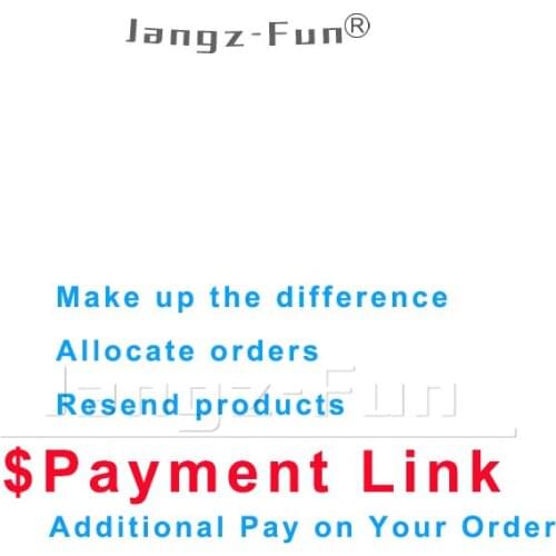 Additional Pay on Your Order Resend products Allocate orders Make up the difference Payment link
