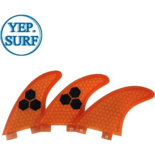 FCS G3 Surfboard Fin Green Fibreglass Surf Fins Quilhas Surf FCS Fin