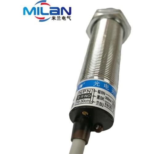 1PCS E3F-DS30C4 case copper photoelectric switch Photoelectric Sensor Optical Sensor Three Wire DC6-36V NPN NO 30cm