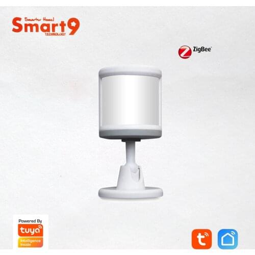 Smart9 ZigBee PIR Sensor With Foot Stand Motion Detect working with TuYa ZigBee Hub, Human Body Movement Detect, Powered by TuYa