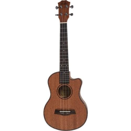 Quality Tenor Acoustic 26 Inch Ukulele 4 Strings Guitar Travel Wood Mahogany Music Instrument