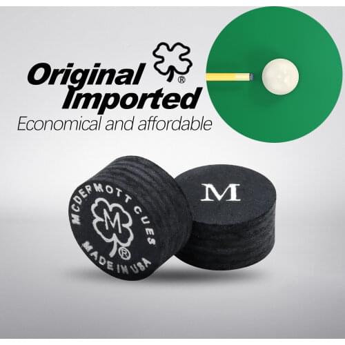 MCDERMOTT Tips 14mm S/M 10 Pieces/lot Durable Tips Billiard Accessories Multilayer Professional Pool Cue Tips For Dropshippers