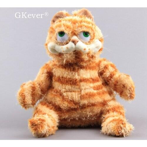 Cartoon Fat Cat Fluffy Lovely Cat Plush Soft Toy Stuffed Animal Doll 10'' Kids Xmas Gift