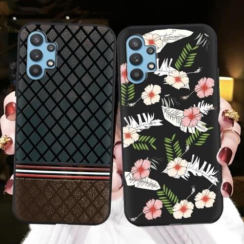 Soft For Woman Phone Case For Samsung Galaxy A32 4G/A32 LTE Cute Dirt-resistant Soft Case Black Case