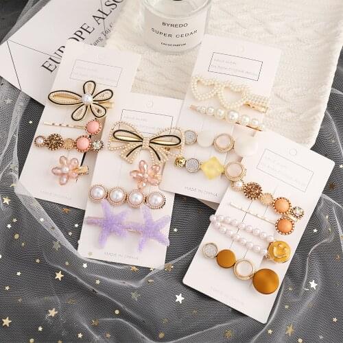 Shiny Hair Clip Set For Women Girls Acrylic Hollow Geometric Rectangle Hair Clips Sequins Hairpins Barrettes Hair Accessories