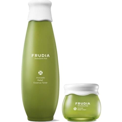 Avocado set - Avocado Relief Set Frudia Cream Toner Essence Face Care Skin Care Korea Cosmetic